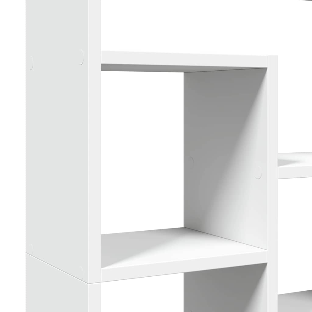 Bibliothèque blanc 72x20x120,5 cm bois d'ingénierie - XIOS