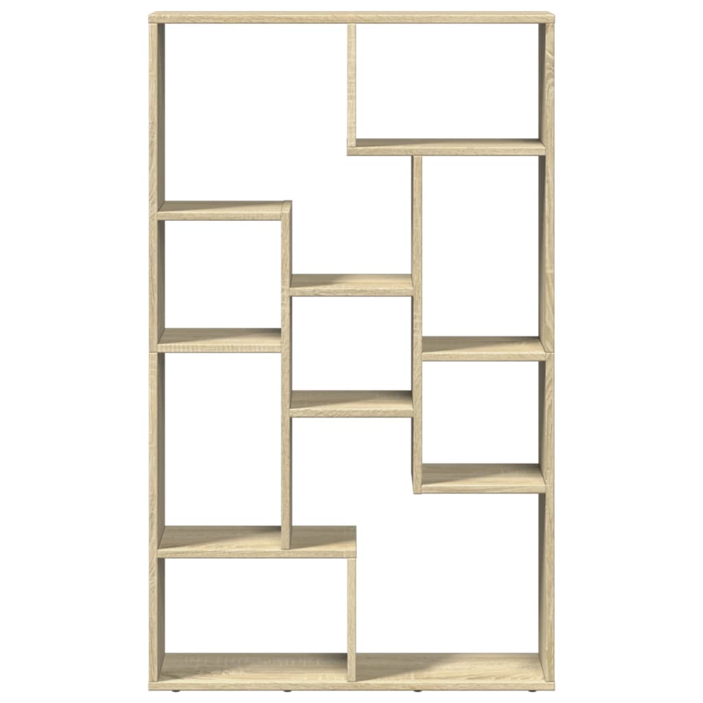 Bibliothèque chêne sonoma 72x20x120 cm bois d'ingénierie - XIOS