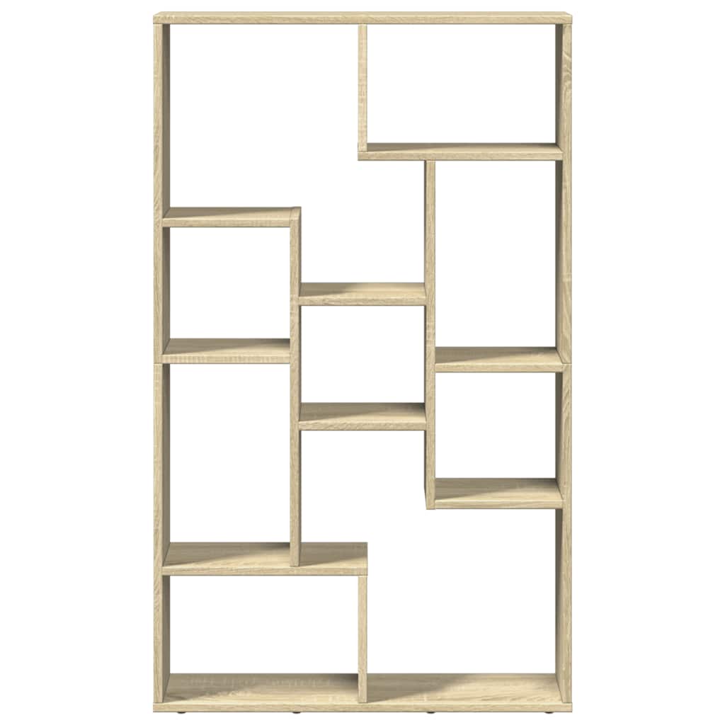 Bibliothèque chêne sonoma 72x20x120,5 cm bois d'ingénierie - XIOS