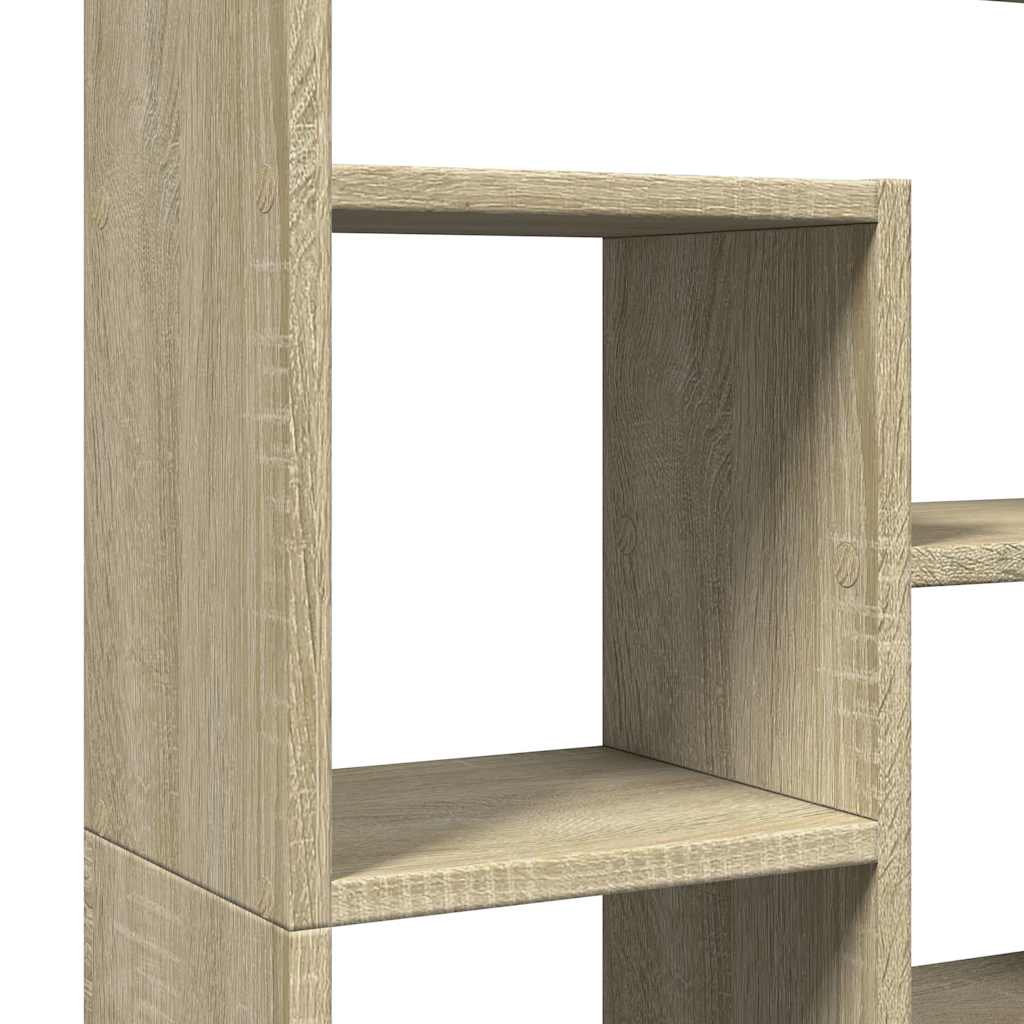 Bibliothèque chêne sonoma 72x20x120,5 cm bois d'ingénierie - XIOS