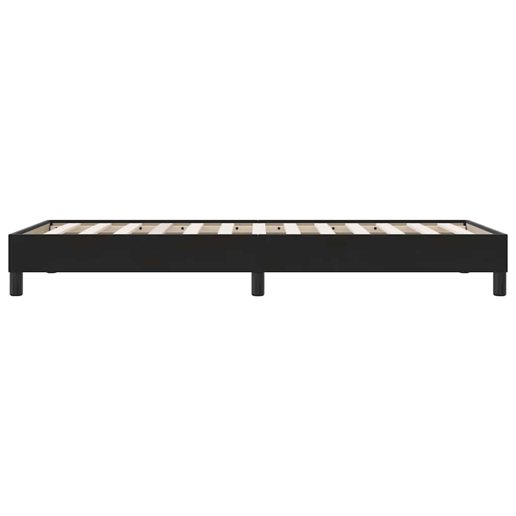 Cadre de lit sans matelas noir 80x220 cm velours - XIOS