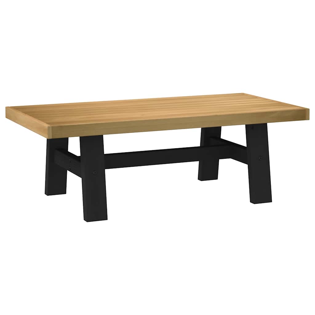 Table basse NOAIN pieds en forme de A 120x60x40 cm massif pin - XIOS