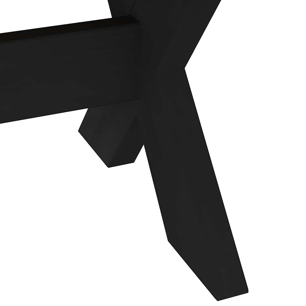 Table basse NOAIN pieds en forme de X 120x60x40 cm massif pin - XIOS