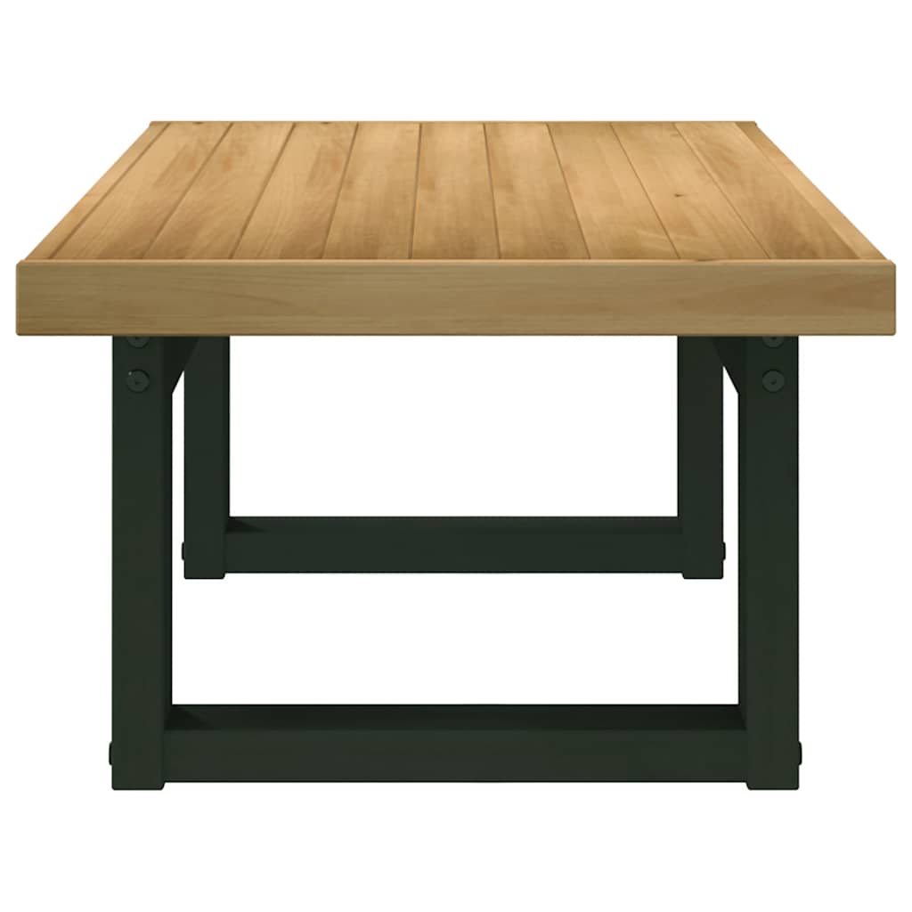 Table basse NOAIN pieds en forme de U 120x60x40 cm massif pin - XIOS
