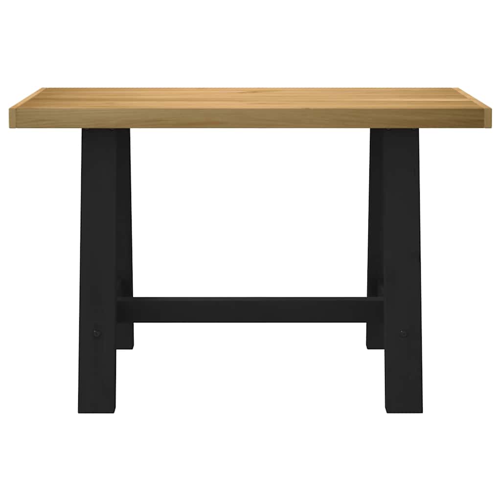 Bureau NOAIN pieds en forme de A 120x50x75 cm bois massif pin - XIOS