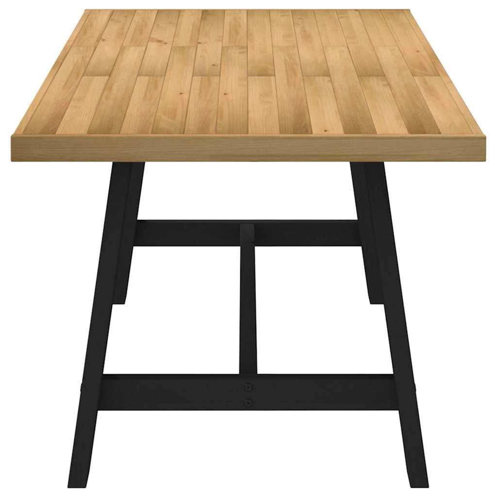 Table à manger NOAIN pieds en forme de A 180x90x75cm massif pin - XIOS
