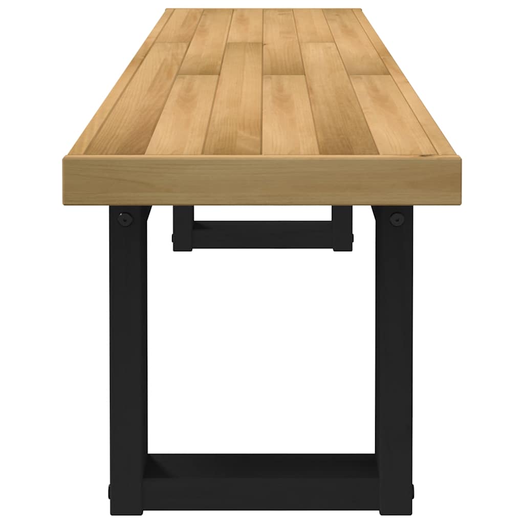 Banc à manger NOAIN pieds en forme de U 180x40x45 cm massif pin - XIOS