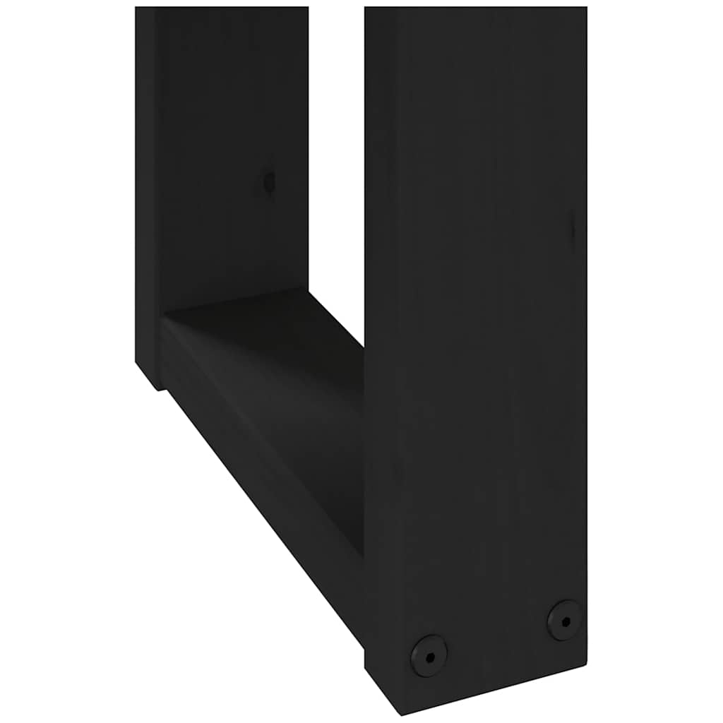 Banc à manger NOAIN pieds en forme de U 180x40x45 cm massif pin - XIOS