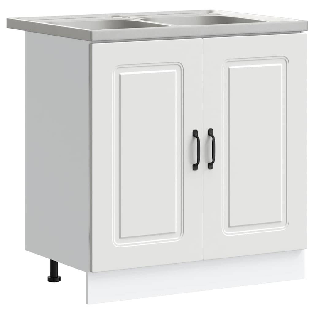 Armoire de cuisine Kalmar Blanc 80 x 46 x 81,5 cm - XIOS
