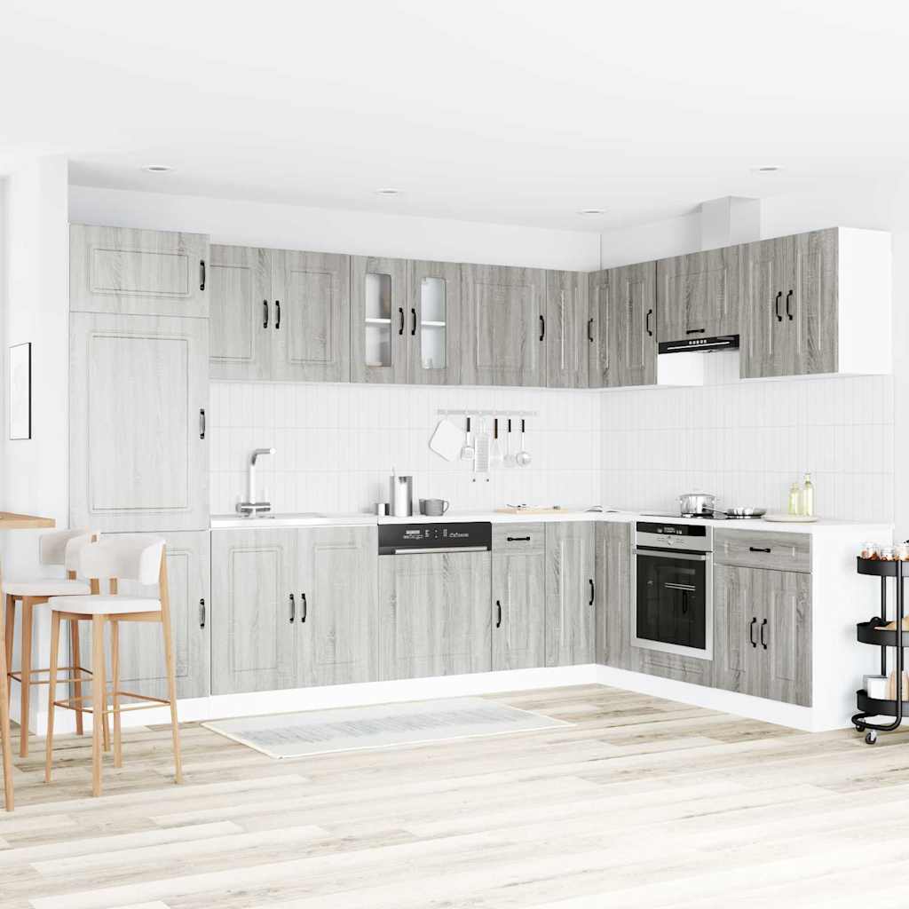 Armoire de cuisine Kalmar Gris Sonoma 80 x 46 x 81,5 cm - XIOS