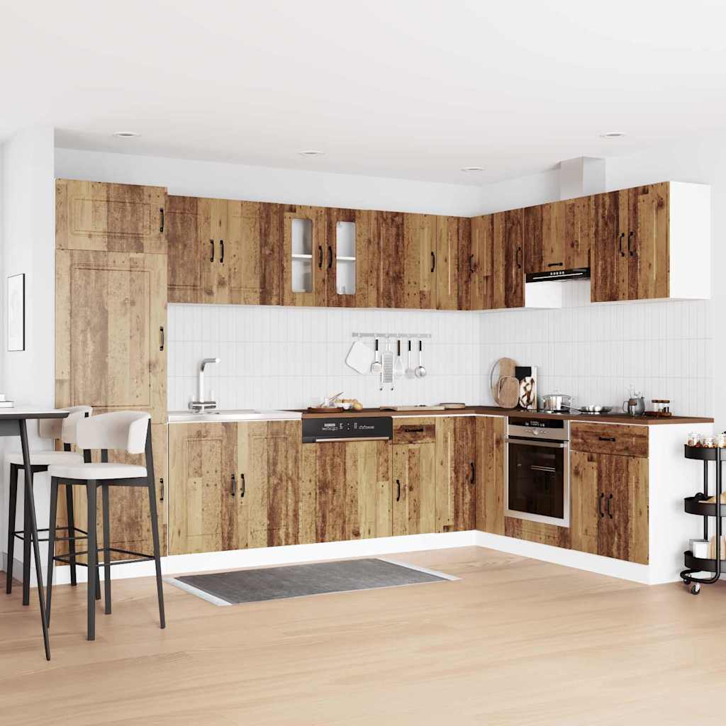 Armoire de cuisine Kalmar Bois ancien 80 x 46 x 81,5 cm - XIOS