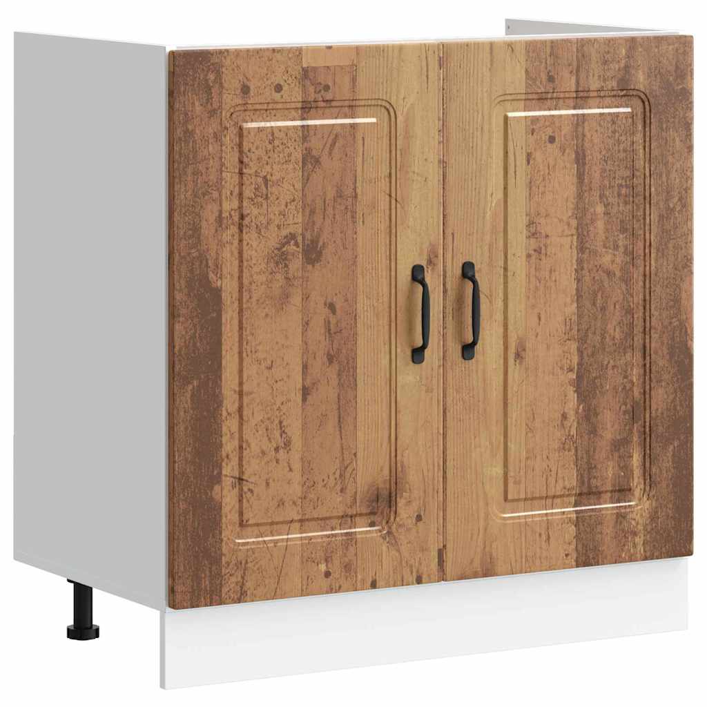 Armoire de cuisine Kalmar Bois ancien 80 x 46 x 81,5 cm - XIOS
