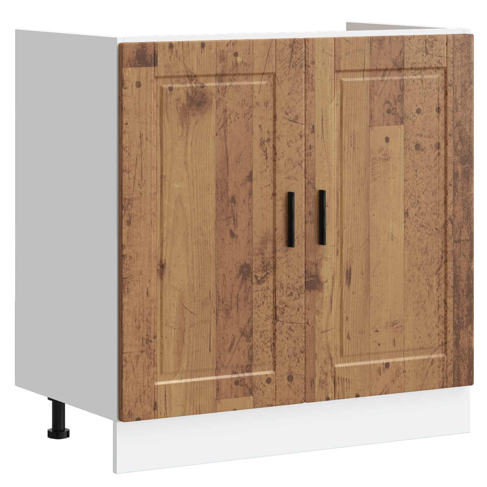 Meuble sous évier Porto 2 pc Marron 80 x 46 x 81,5 cm - XIOS