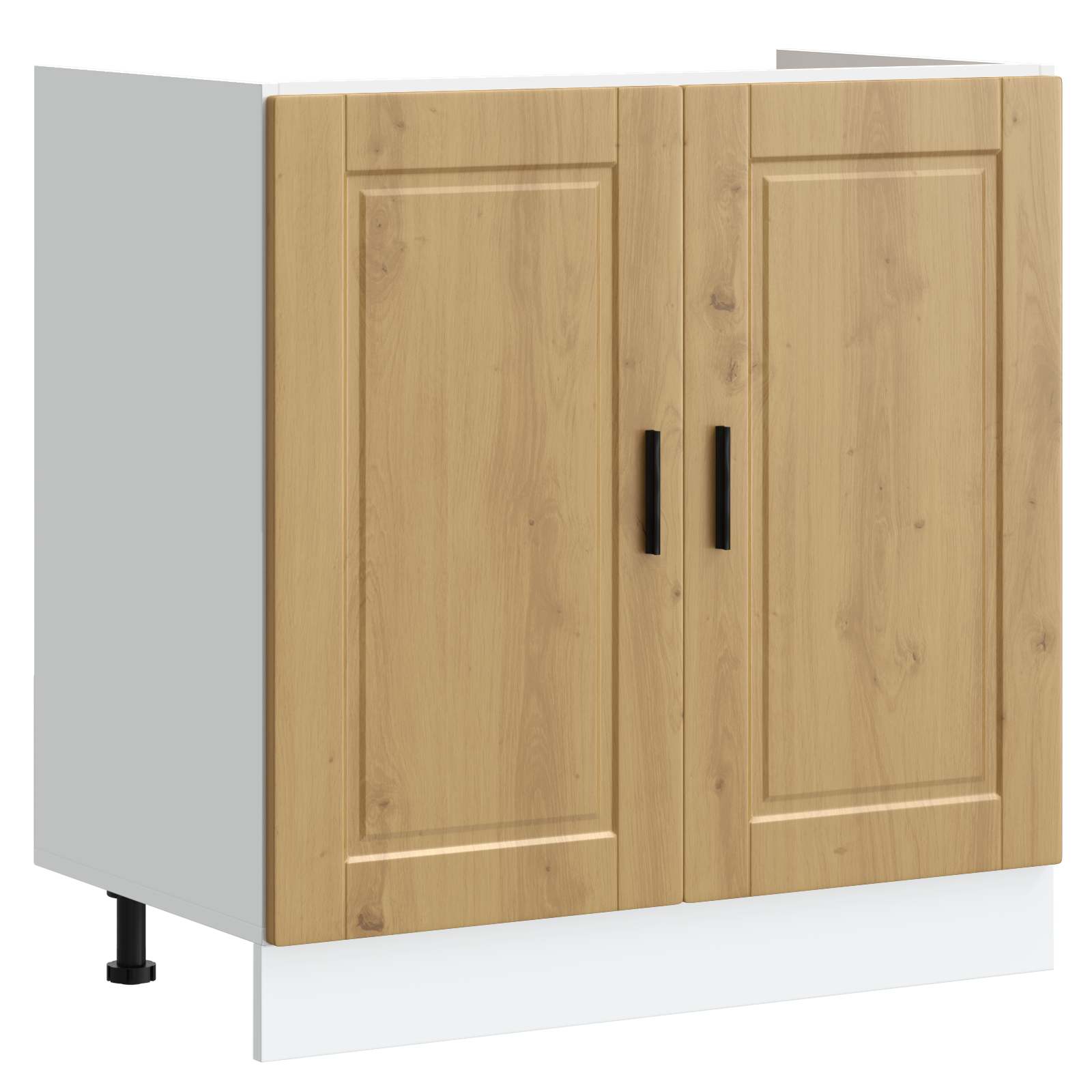 Meuble sous évier Porto 2 pc Marron 80 x 46 x 81,5 cm - XIOS