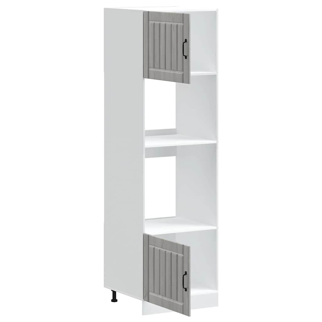 Armoires de four 2 pcs Kalmar sonoma gris bois d'ingénierie - XIOS