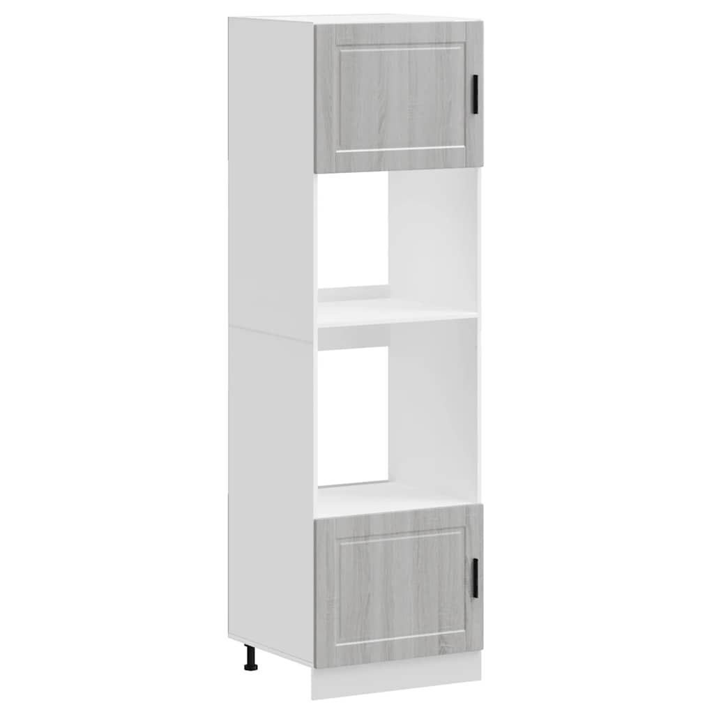 Armoires de four 2 pcs Porto sonoma gris bois d'ingénierie - XIOS