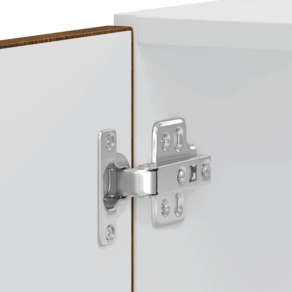 Armoires de four 2 pcs Porto chêne marron bois d'ingénierie - XIOS
