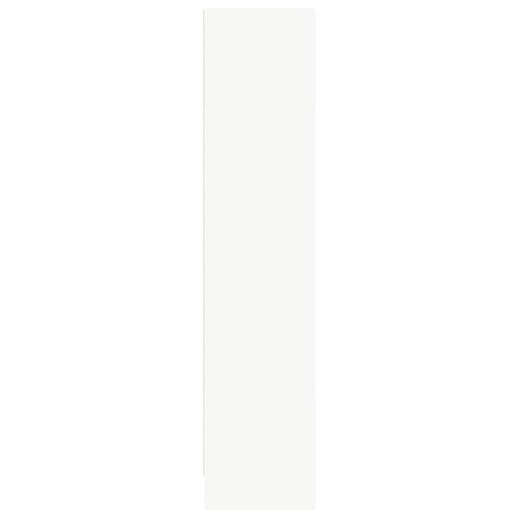 Bibliothèque blanc 80x24x109 cm bois d'ingénierie - XIOS