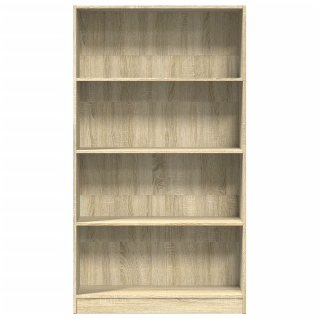 Bibliothèque chêne sonoma 80x24x143 cm bois d'ingénierie - XIOS