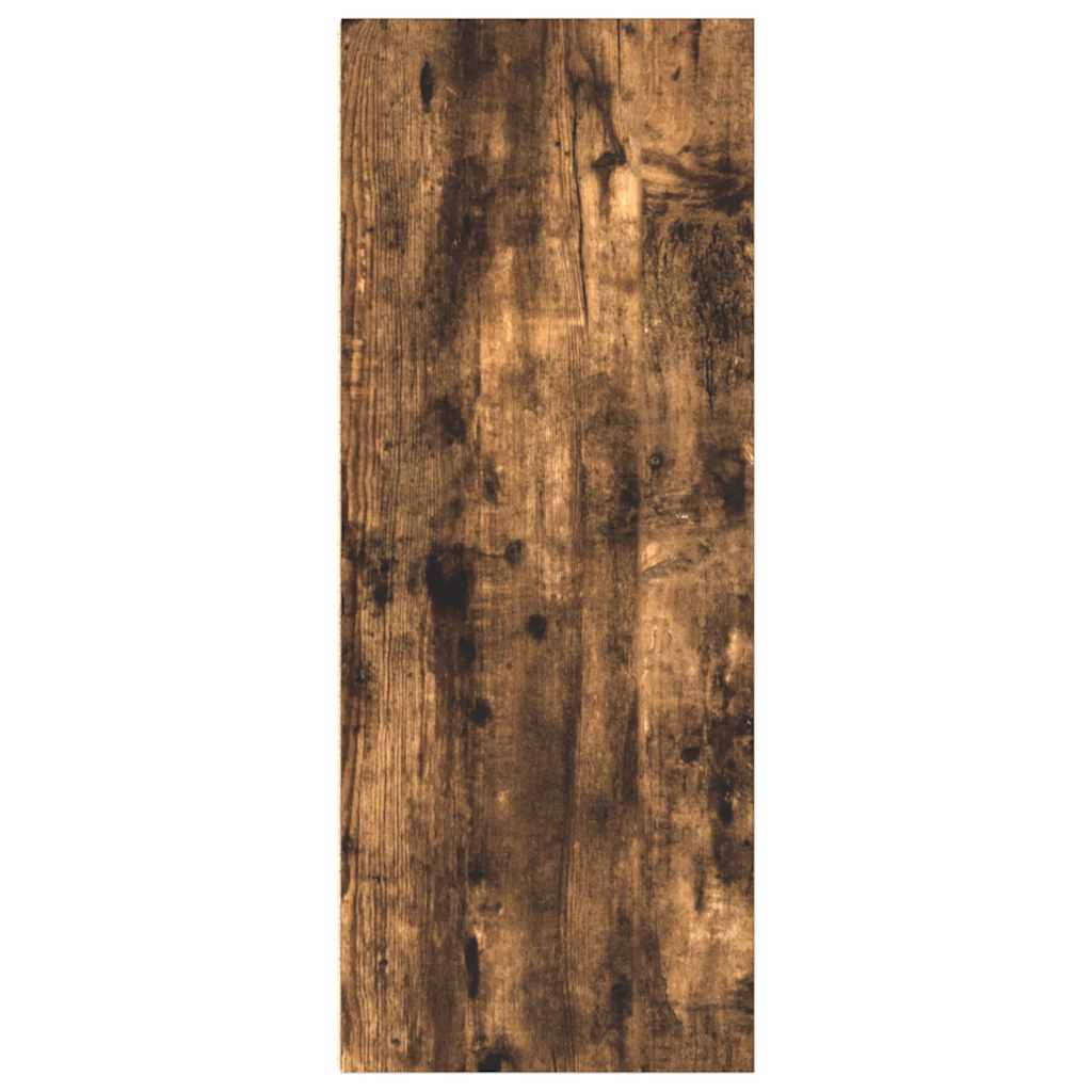 Bibliothèque chêne fumé 40x30x77 cm bois d'ingénierie - XIOS