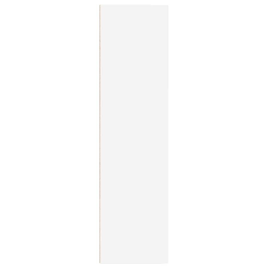 Bibliothèque blanc 40x30x114 cm bois d'ingénierie - XIOS