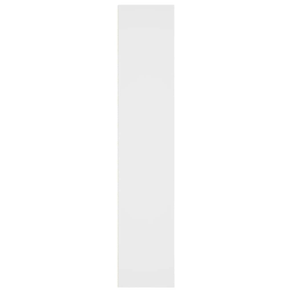 Bibliothèque blanc 40x30x152 cm bois d'ingénierie - XIOS