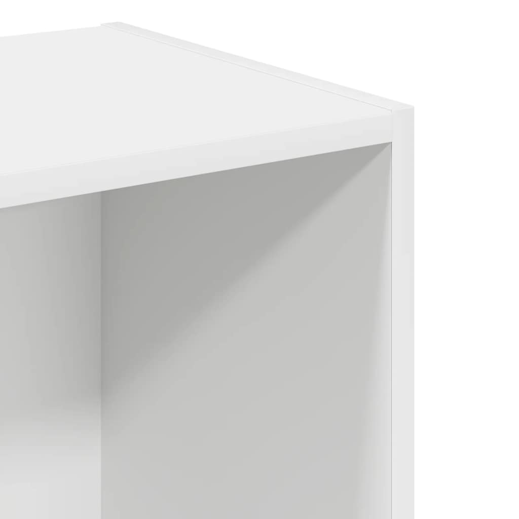 Bibliothèque blanc 40x30x152 cm bois d'ingénierie - XIOS