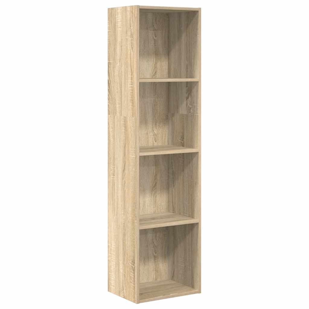 Bibliothèque chêne sonoma 40x30x152 cm bois d'ingénierie - XIOS