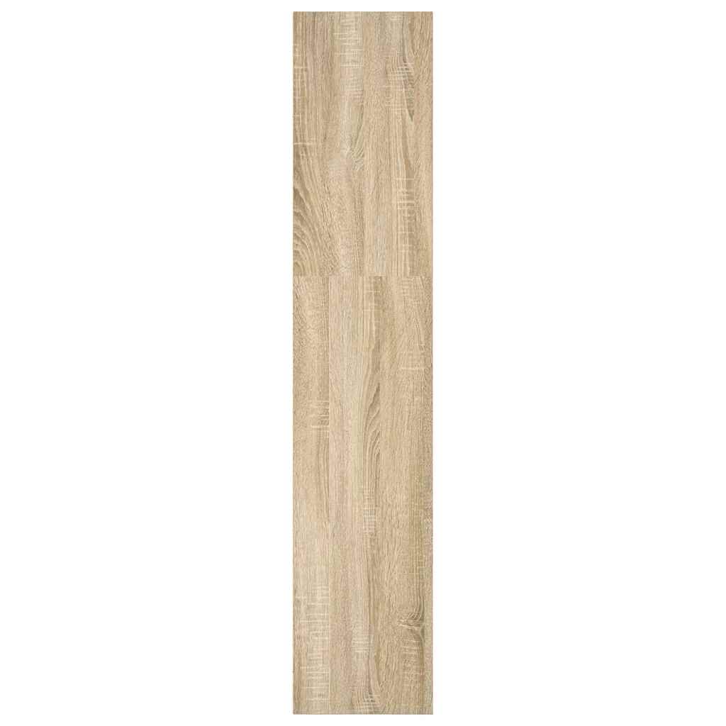 Bibliothèque chêne sonoma 40x30x152 cm bois d'ingénierie - XIOS