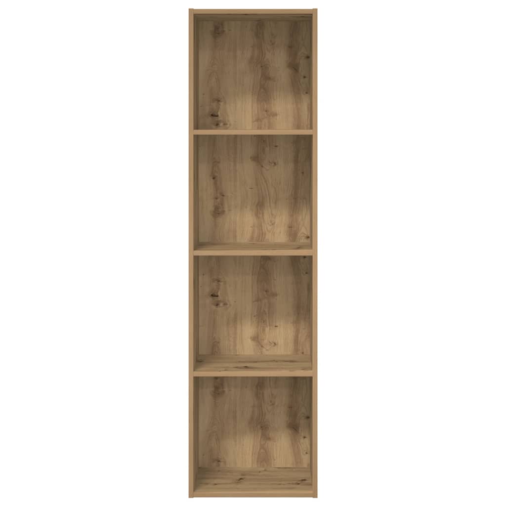 Bibliothèque chêne artisanal 40x30x152 cm bois d'ingénierie - XIOS