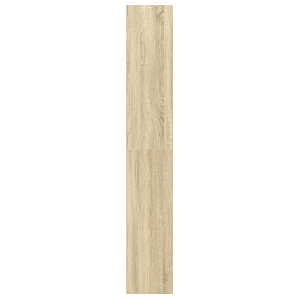 Bibliothèque chêne sonoma 40x30x189 cm bois d'ingénierie - XIOS