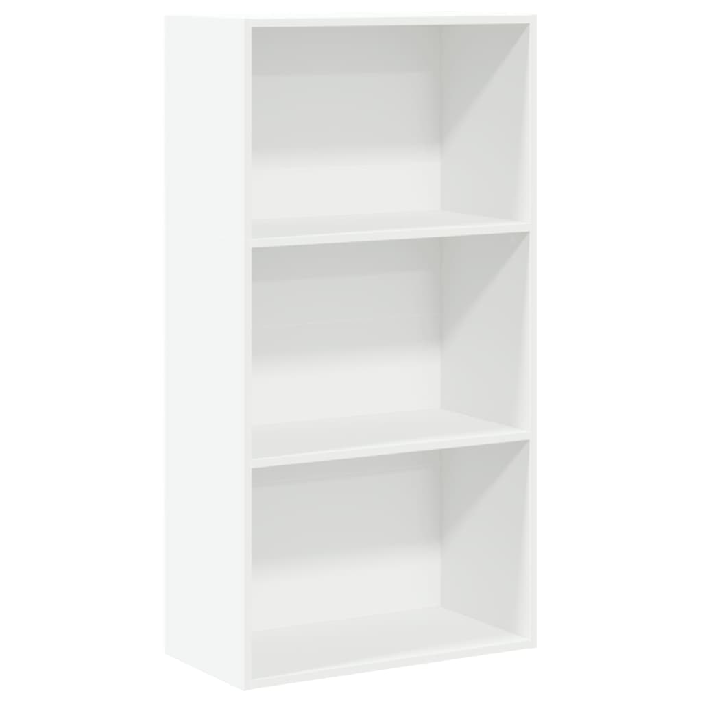 Bibliothèque blanc 60x30x114 cm bois d'ingénierie - XIOS