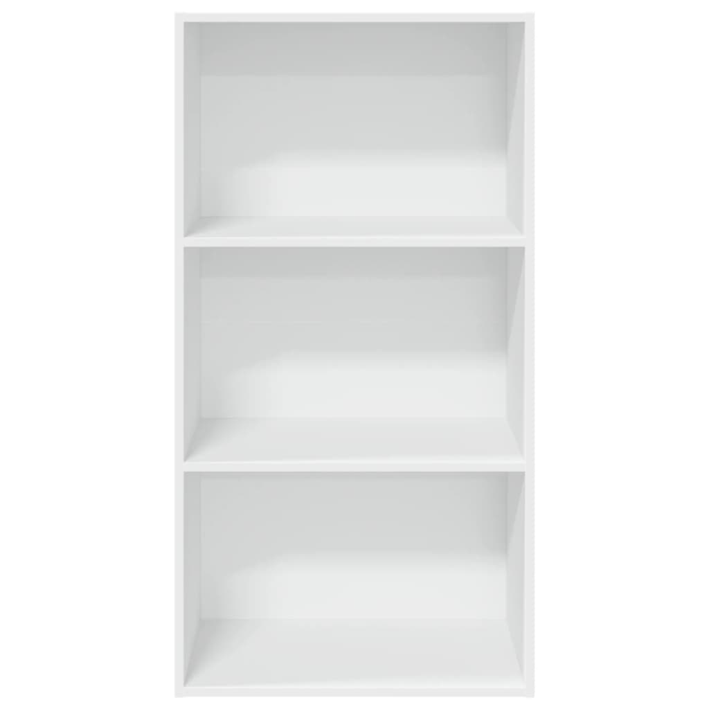 Bibliothèque blanc 60x30x114 cm bois d'ingénierie - XIOS