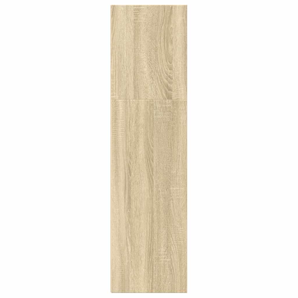 Bibliothèque chêne sonoma 60x30x114 cm bois d'ingénierie - XIOS