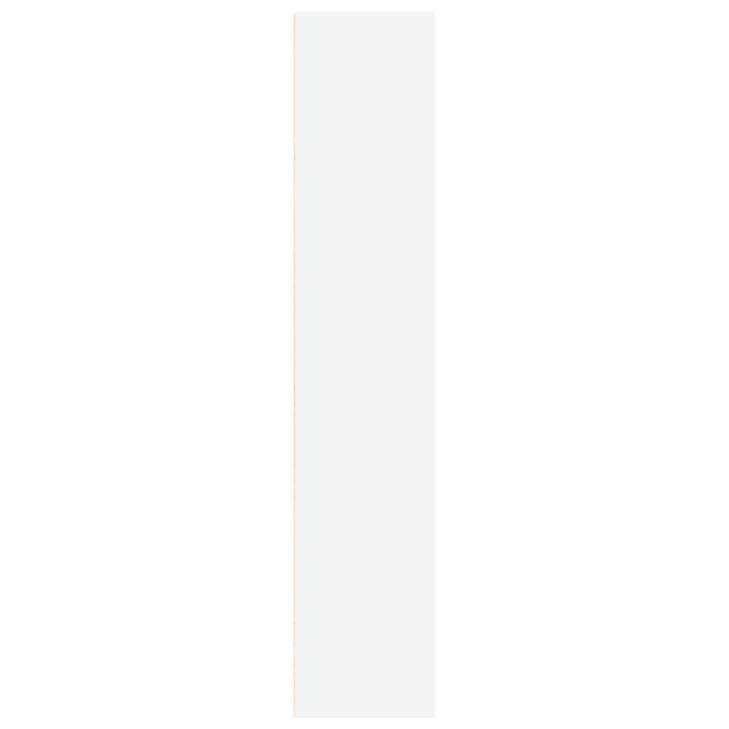 Bibliothèque blanc 60x30x152 cm bois d'ingénierie - XIOS