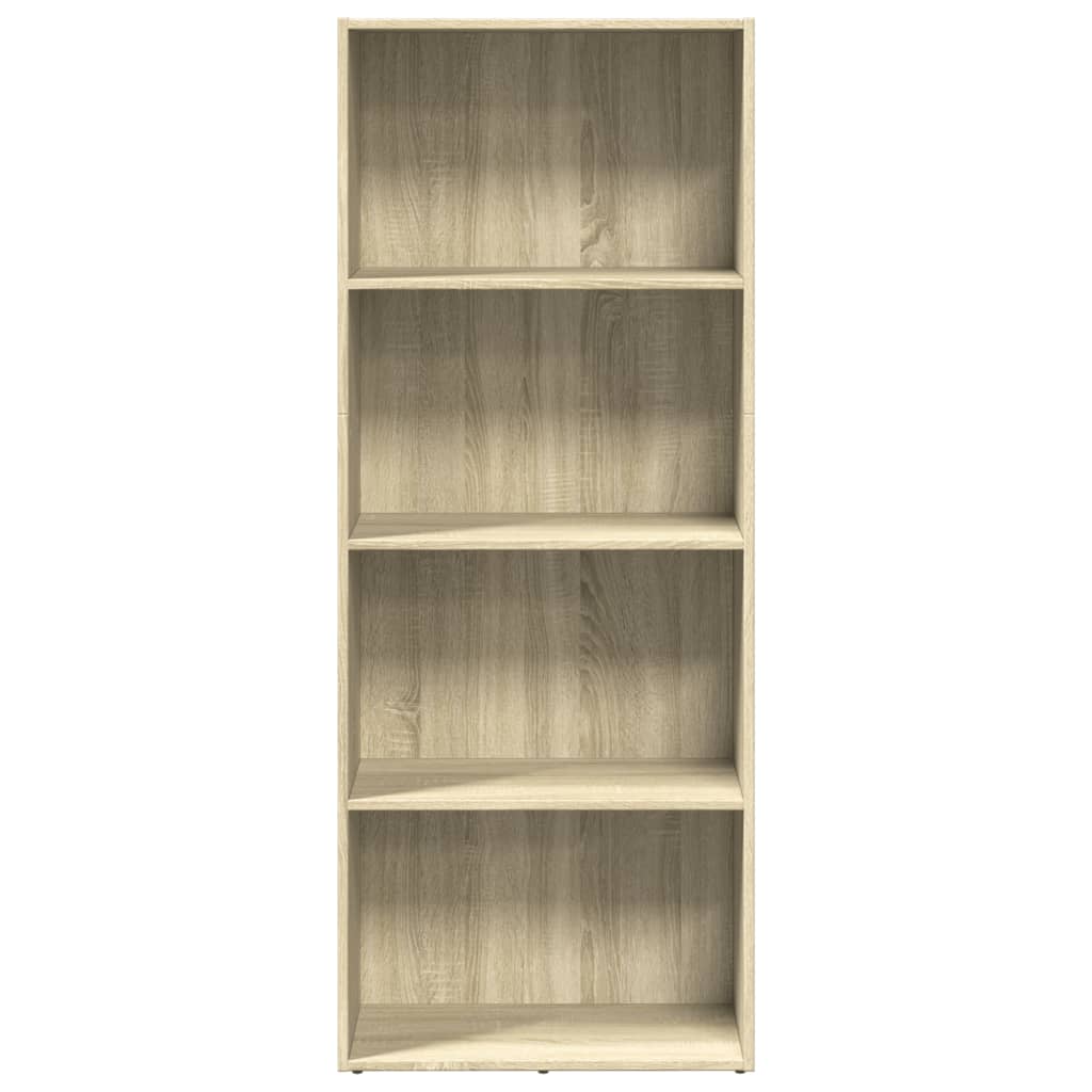 Bibliothèque chêne sonoma 60x30x152 cm bois d'ingénierie - XIOS