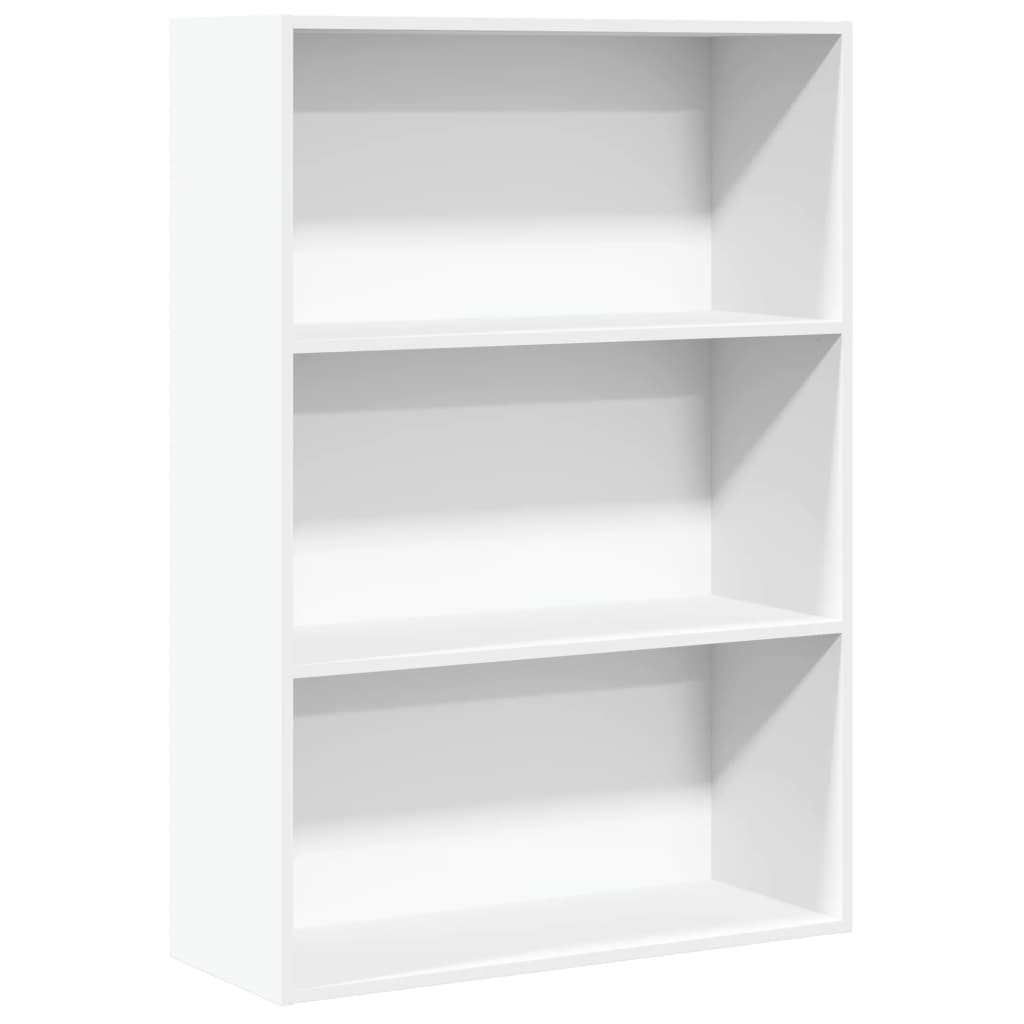 Bibliothèque blanc 80x30x114 cm bois d'ingénierie - XIOS