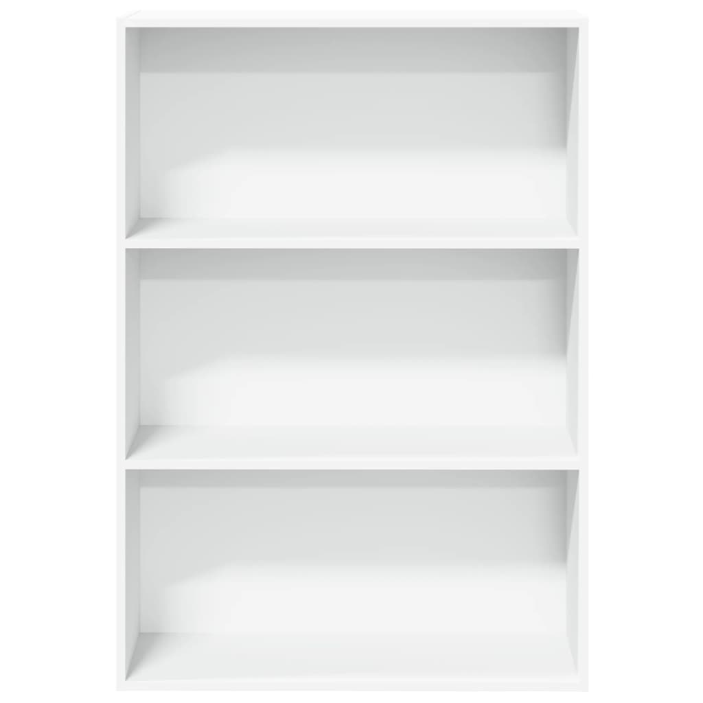 Bibliothèque blanc 80x30x114 cm bois d'ingénierie - XIOS