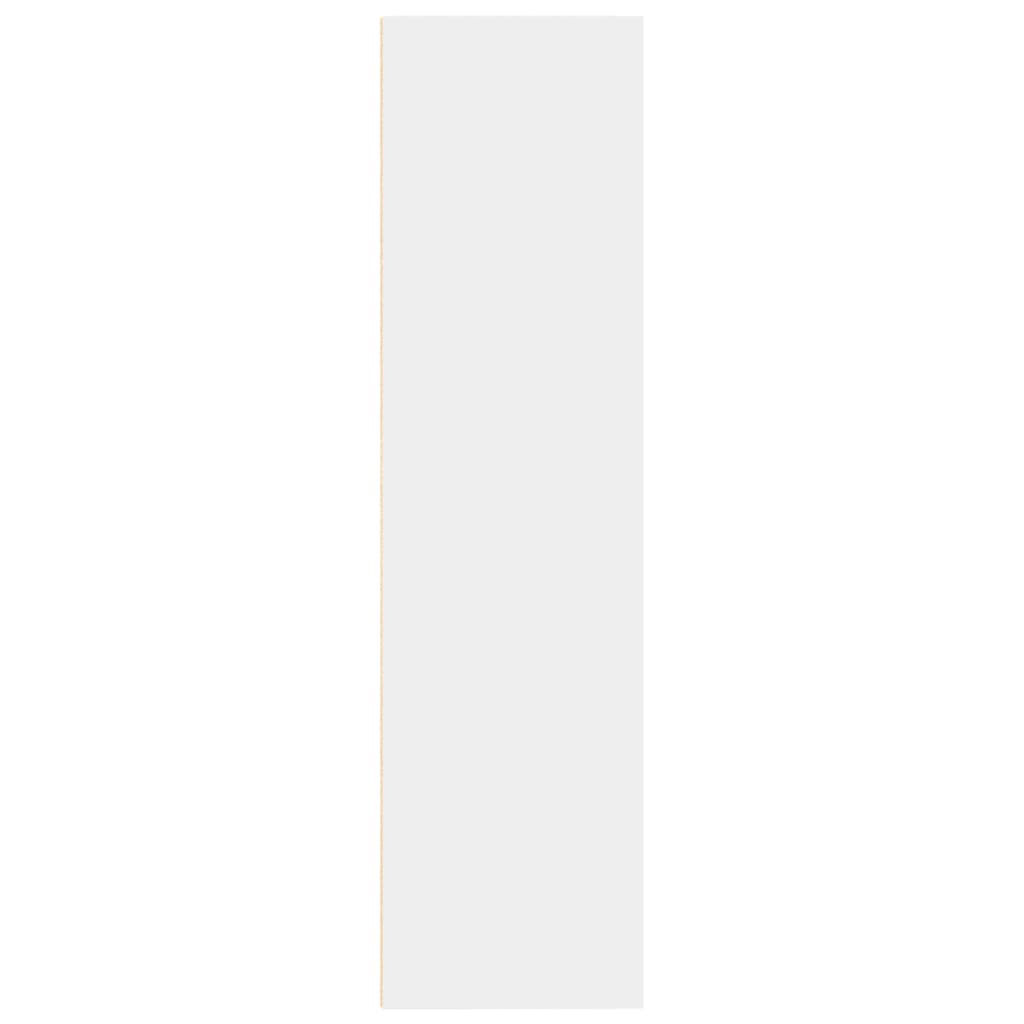 Bibliothèque blanc 80x30x114 cm bois d'ingénierie - XIOS