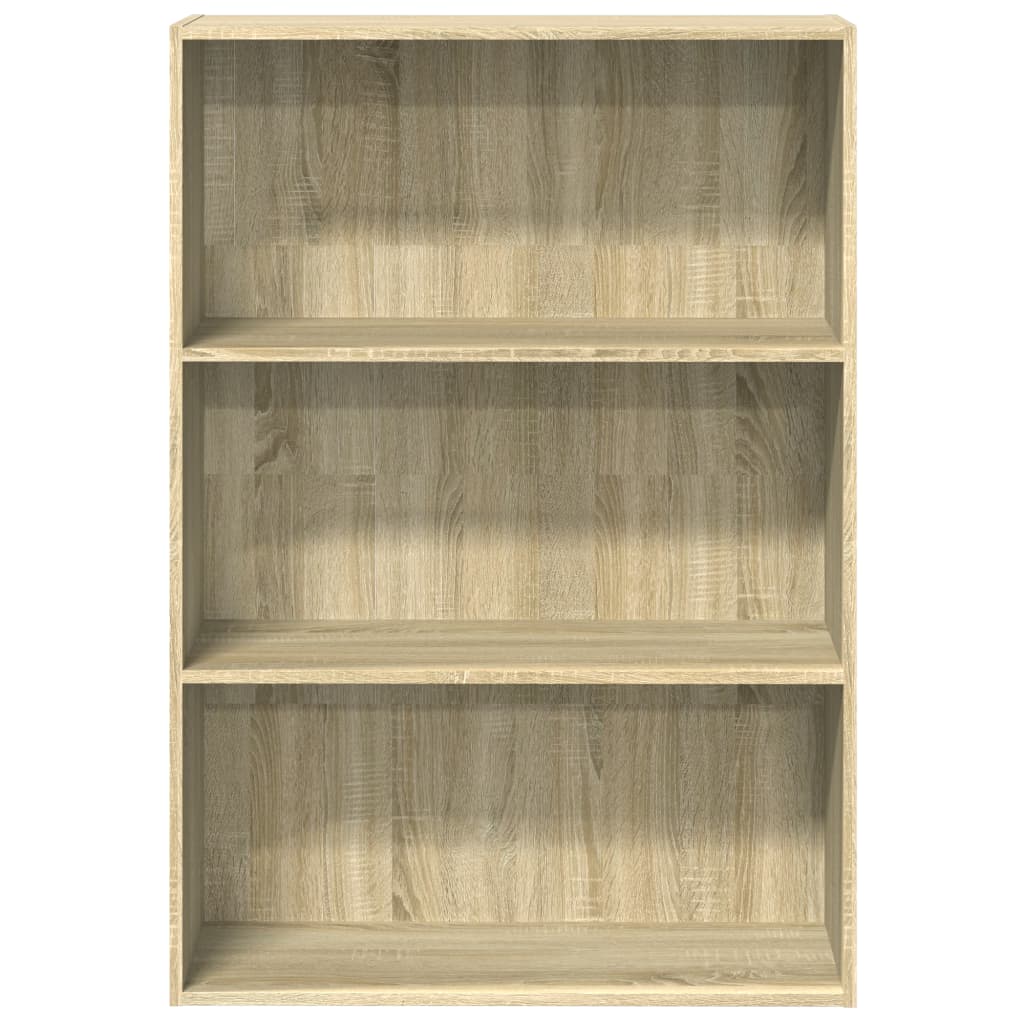 Bibliothèque chêne sonoma 80x30x114 cm bois d'ingénierie - XIOS