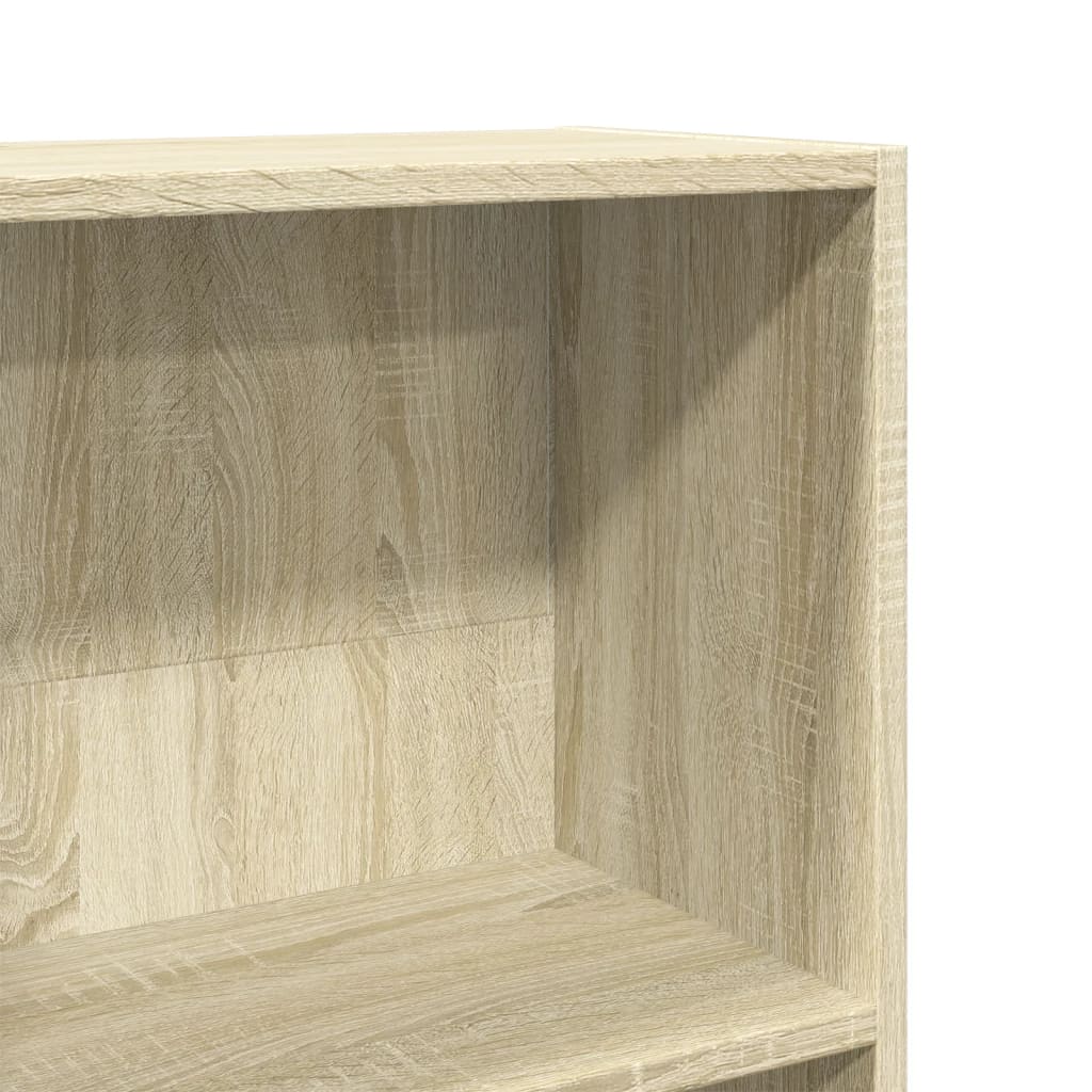 Bibliothèque chêne sonoma 80x30x114 cm bois d'ingénierie - XIOS