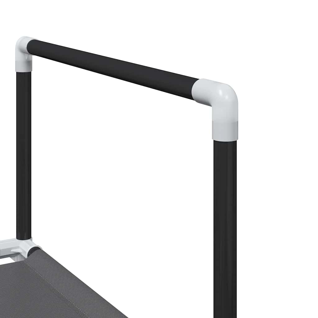 Étagère à chaussures 10 niveaux 44x28x180 cm tissu non-tissé - XIOS