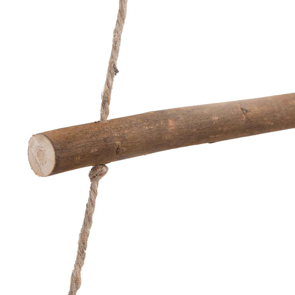 Sapins de Noël suspendus avec étoiles supérieures 2 pièces 42x90 cm Branche naturelle - XIOS