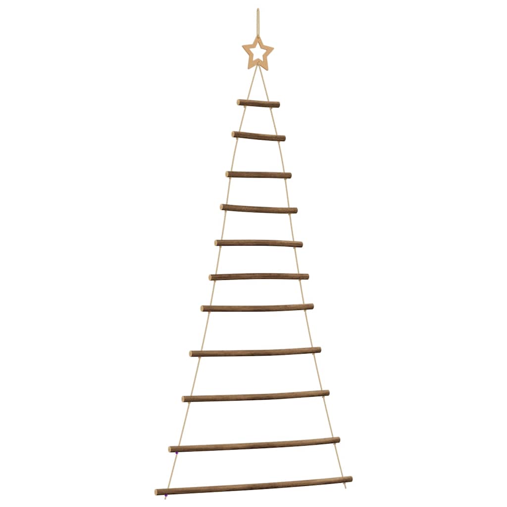 Sapin de Noël suspendu avec étoile supérieure 74 x 150 cm Branche naturelle - XIOS