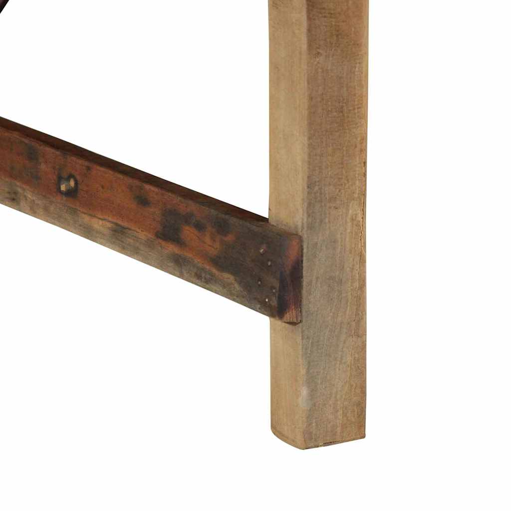 Table basse Marron 110 x 55 x 40 cm bois de récupération massif - XIOS