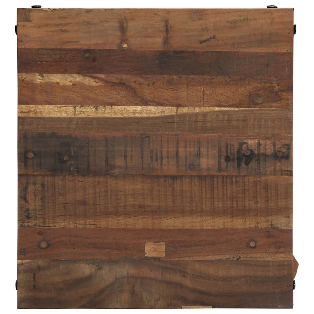 Table basse Marron 60 x 55 x 40 cm bois de récupération massif - XIOS
