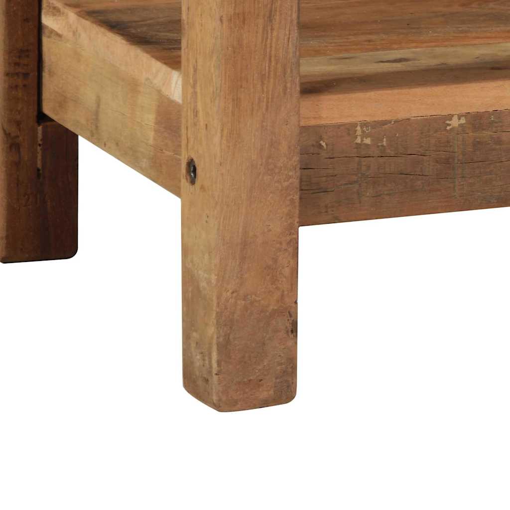 Table console Marron 107 x 33 x 76 cm Bois Recyclé Solide - XIOS