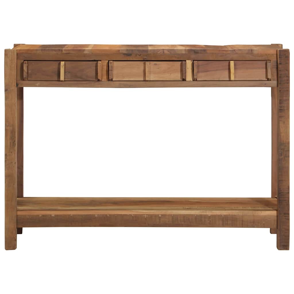 Table console avec tiroir avec stockage Marron 107 x 33 x 76 cm - XIOS