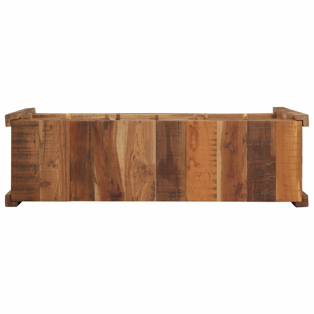 Table console Marron 107 x 33 x 76 cm Bois Recyclé Solide - XIOS