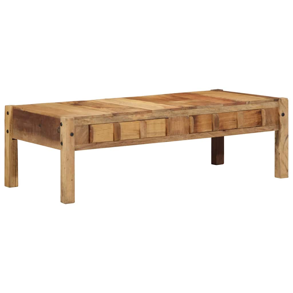 Table basse Marron 110 x 54 x 35 cm Bois Recyclé Solide - XIOS